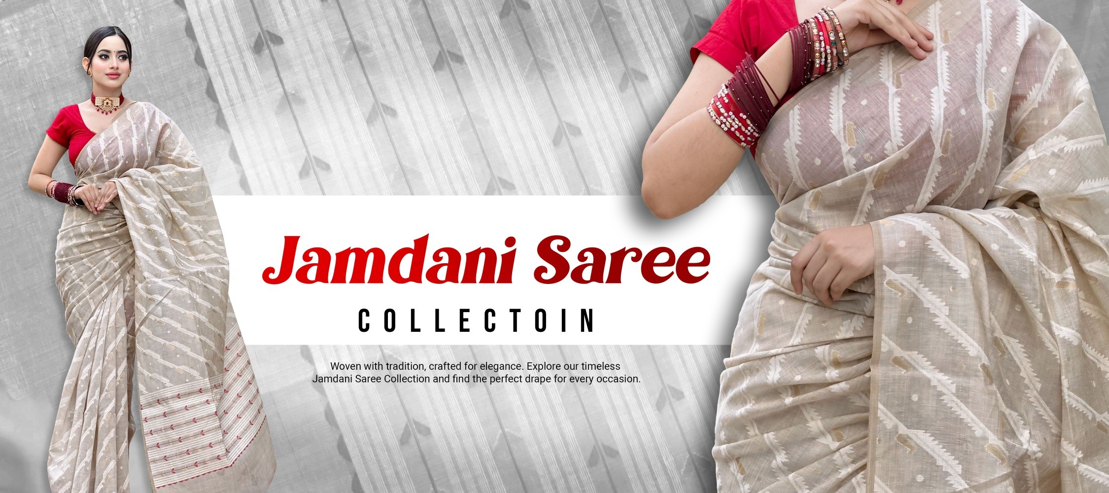 Jamdani Saree